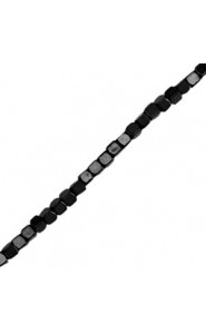 Hematite Perlen Cube 1.5mm Black